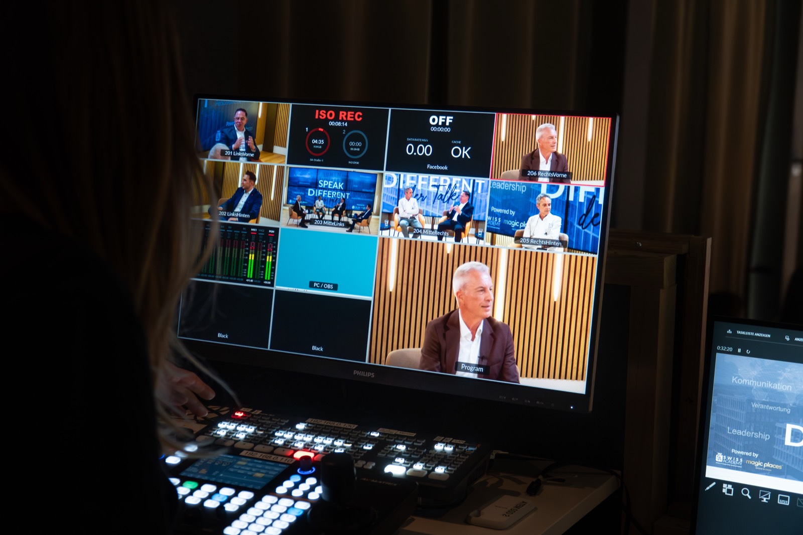 Multiview am Regiepult
