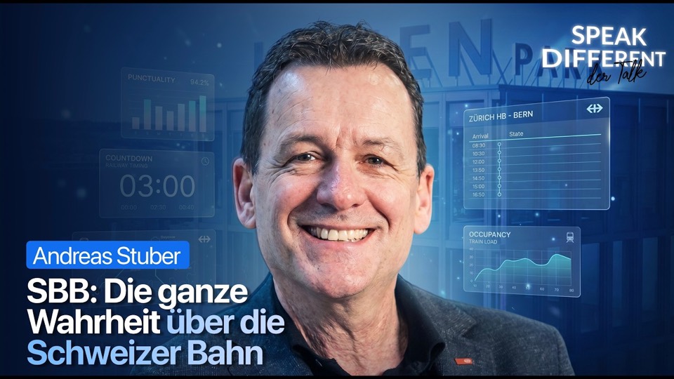 Titelbild der Folge über die SBB
